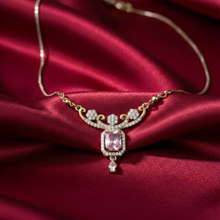 Rose Quartz Regal Necklace