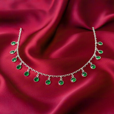 Emerald Green Bead Necklace