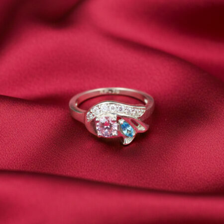 Elegant Pink Stone Ring